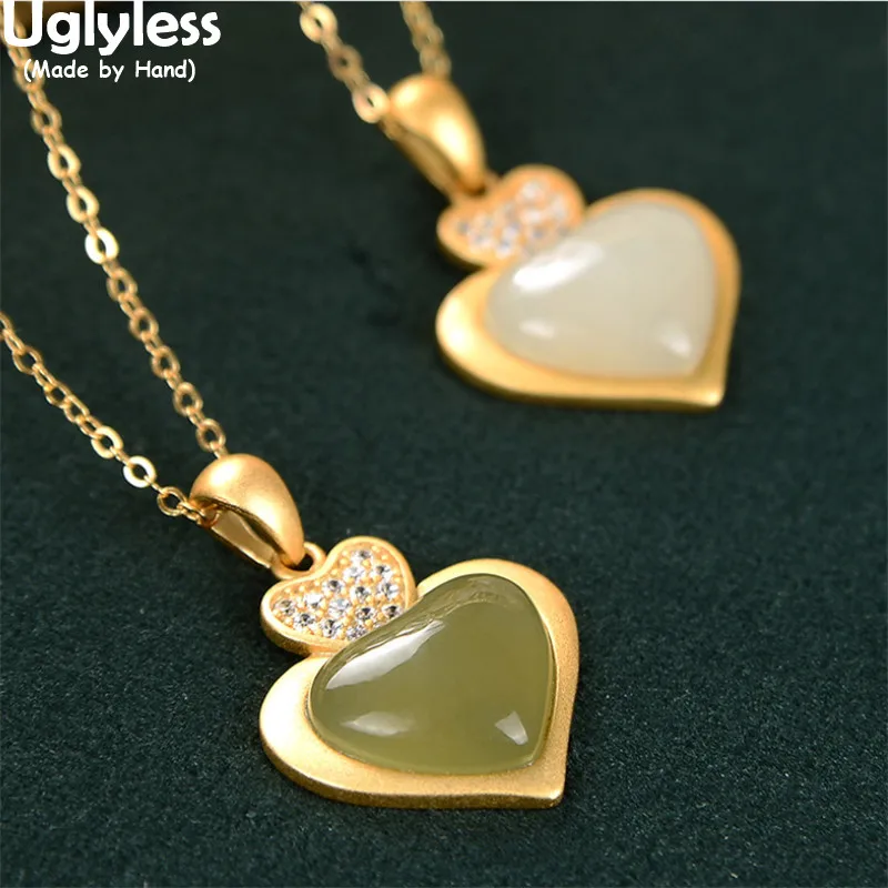 Uglyless Heart to Heart LOVE Gifts for Girlfriends Jade Agate Studs Earrings Bracelets Necklaces + Chains 925 Silver Crystals
Uglyless Heart to Heart LOVE Gifts for Girlfriends Jade Agate Studs Earrings Bracelets Necklaces + Chains 925 Silver Crystals