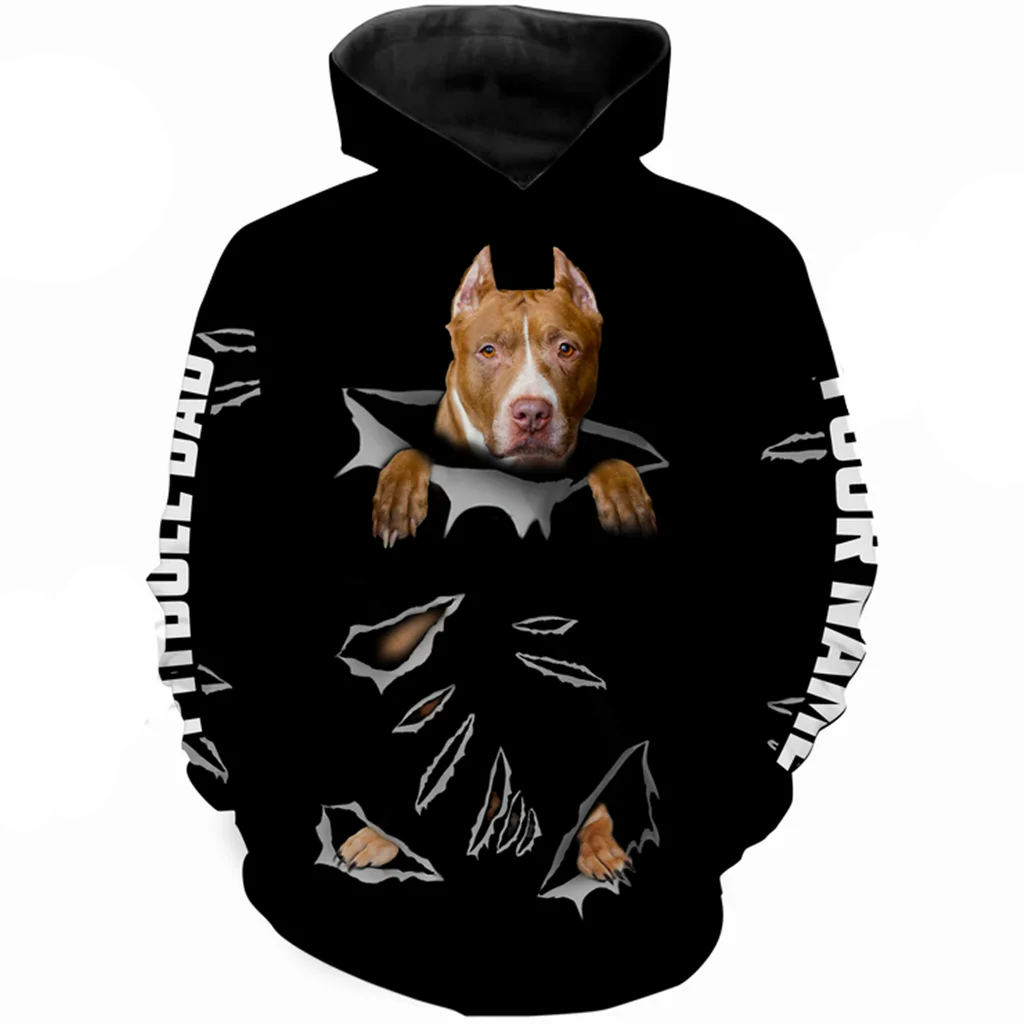 2022 Newest 3D Print Dog Pitbull Pet Lover Gift Funny Harajuku Streetwear Casual Unique Unisex Hoodies/Sweatshirt/Zipper Jacket
2022 Newest 3D Print Dog Pitbull Pet Lover Gift Funny Harajuku Streetwear Casual Unique Unisex Hoodies/Sweatshirt/Zipper Jacket