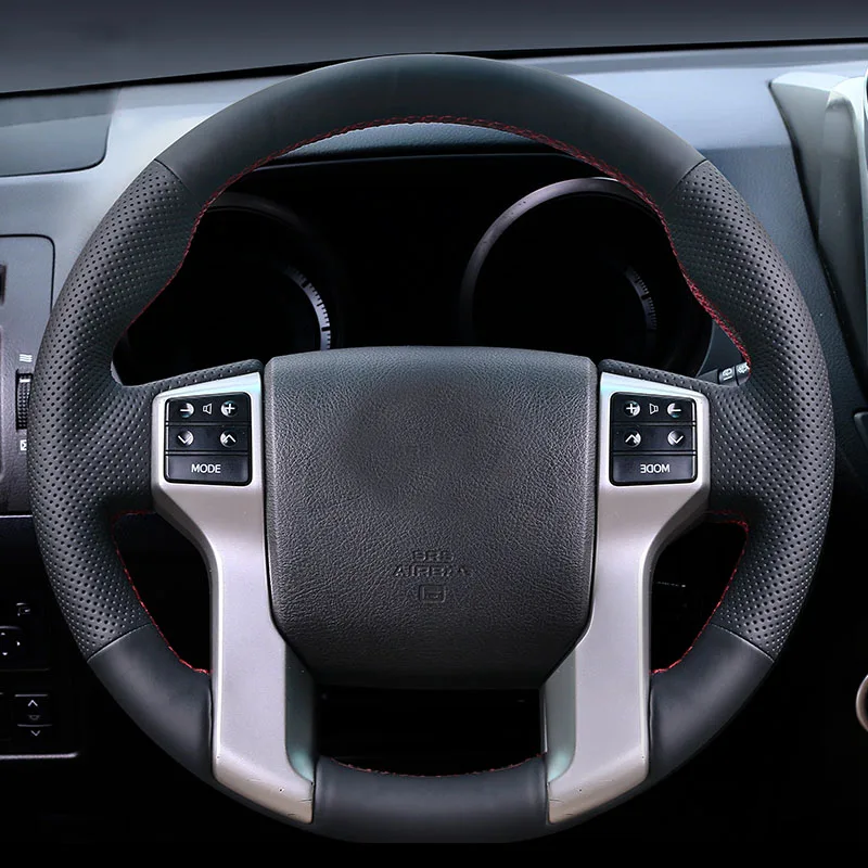 Premium Leather for Toyota Prado Land Cruiser Crown Car Steering Wheel Cover Interior Accessories Car Steer Wheel Protect Sleeve
Premium Leather for Toyota Prado Land Cruiser Crown Car Steering Wheel Cover Interior Accessories Car Steer Wheel Protect Sleeve