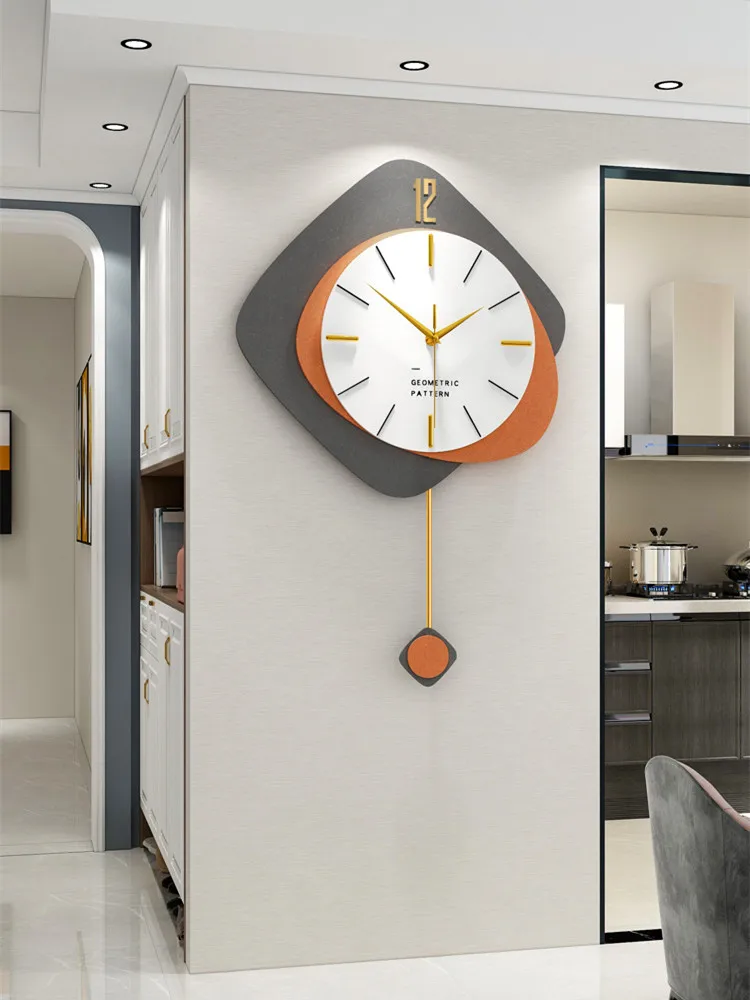 3D Three-dimensional Pendulum Wall Clock Nordic Home Living Room Decoration Light Luxury Wall Art Swing Hanging Watch
3D Three-dimensional Pendulum Wall Clock Nordic Home Living Room Decoration Light Luxury Wall Art Swing Hanging Watch
