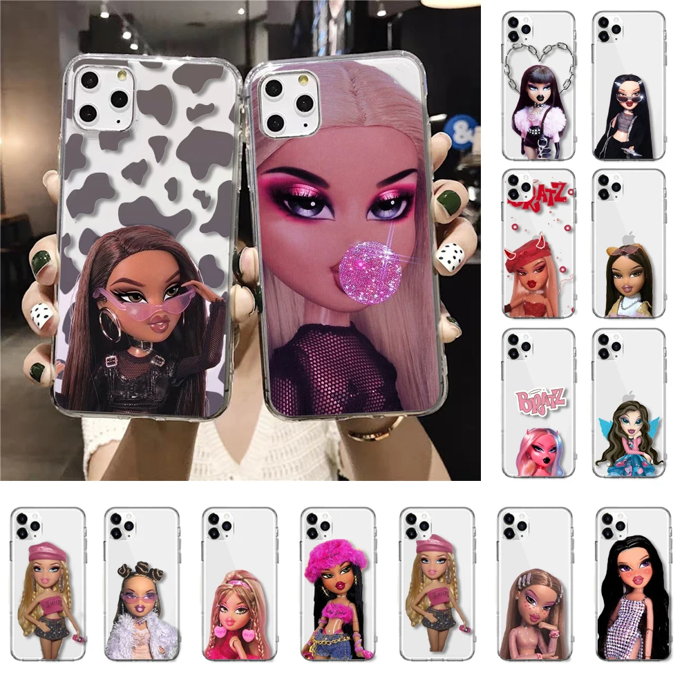 Phone Case For iphone 14 Pro Max 13 12 11 Pro Max XS XR X 12mini 14 Plus SE Cute Bratz Doll Case Funda
Phone Case For iphone 14 Pro Max 13 12 11 Pro Max XS XR X 12mini 14 Plus SE Cute Bratz Doll Case Funda