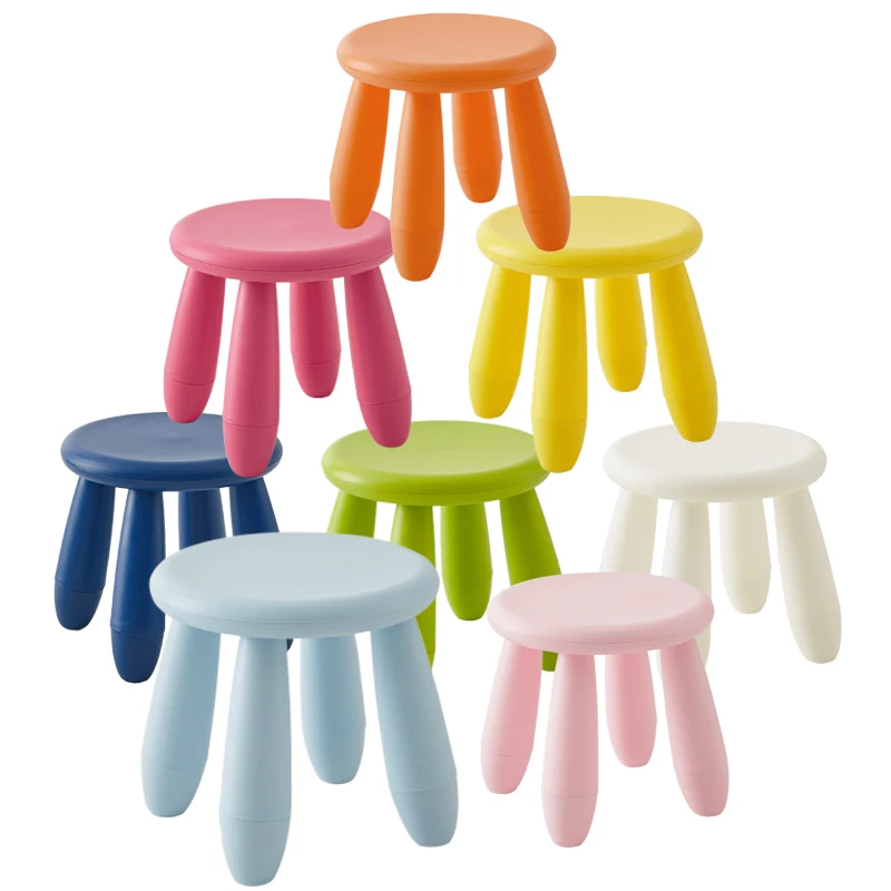 Children Stool Home Chair Small Round Stool Color Fashion Kindergarten Load-bearing 200 Catties Safe Plastic Material Gift 
Children Stool Home Chair Small Round Stool Color Fashion Kindergarten Load-bearing 200 Catties Safe Plastic Material Gift