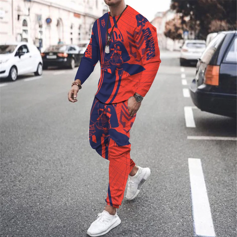 New Men's Long-sleeved T-shirt Suit Fashion 3D Printed Casual Sportswear Basketball Pattern Street Hip-hop Top Suit Oversized
New Men's Long-sleeved T-shirt Suit Fashion 3D Printed Casual Sportswear Basketball Pattern Street Hip-hop Top Suit Oversized