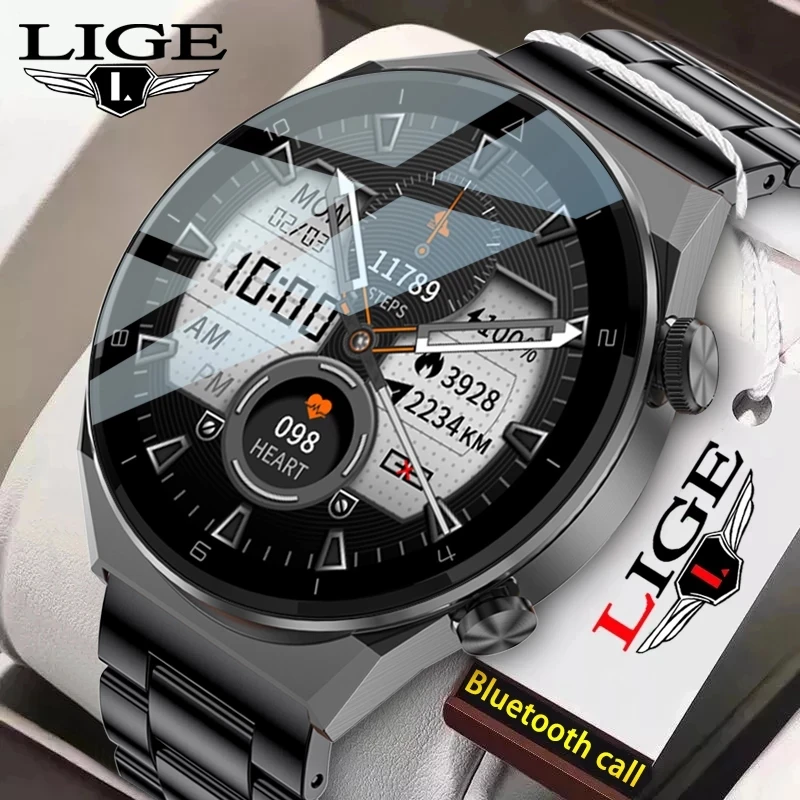 LIGE Bluetooth Calling Sport Watch For Men Business Smartwatch AMOLED HD Screen Smartwatch 2022 NFC Access Control Clock New Man
LIGE Bluetooth Calling Sport Watch For Men Business Smartwatch AMOLED HD Screen Smartwatch 2022 NFC Access Control Clock New Man