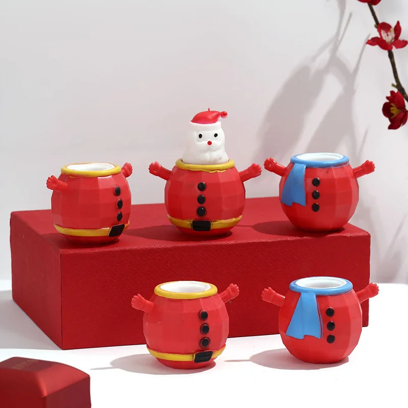 Santa Claus Squeezing Cup Toys Decompression Fidget Antistress Sensory Stress Reliefing Gift For Kids Adults Christmas Gift
Santa Claus Squeezing Cup Toys Decompression Fidget Antistress Sensory Stress Reliefing Gift For Kids Adults Christmas Gift