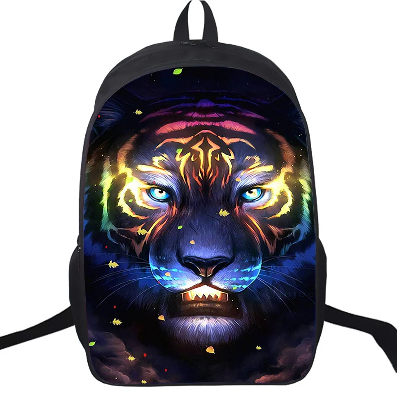 16 Inch Mochila Animal Lion 3D Print Backpack Tiger Wolf Children School backpacks Mens Laptop Bags Schoolbags for Teenager Boys
16 Inch Mochila Animal Lion 3D Print Backpack Tiger Wolf Children School backpacks Mens Laptop Bags Schoolbags for Teenager Boys