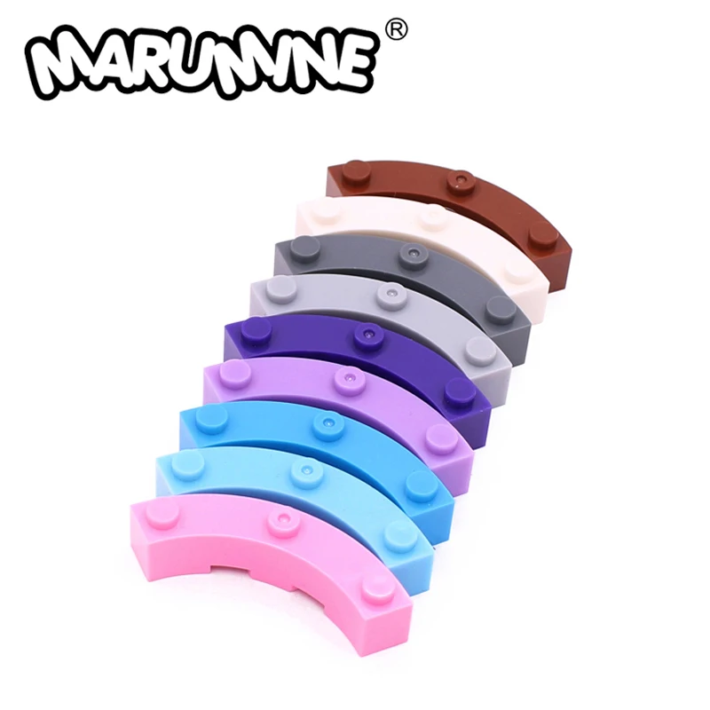 Marumine Building Blocks Accessories 20PCS 48092 Modeling 4x4 Curved Brick With 3 Studs DIY Assemble MOC Parts Educational Toys
Marumine Building Blocks Accessories 20PCS 48092 Modeling 4x4 Curved Brick With 3 Studs DIY Assemble MOC Parts Educational Toys