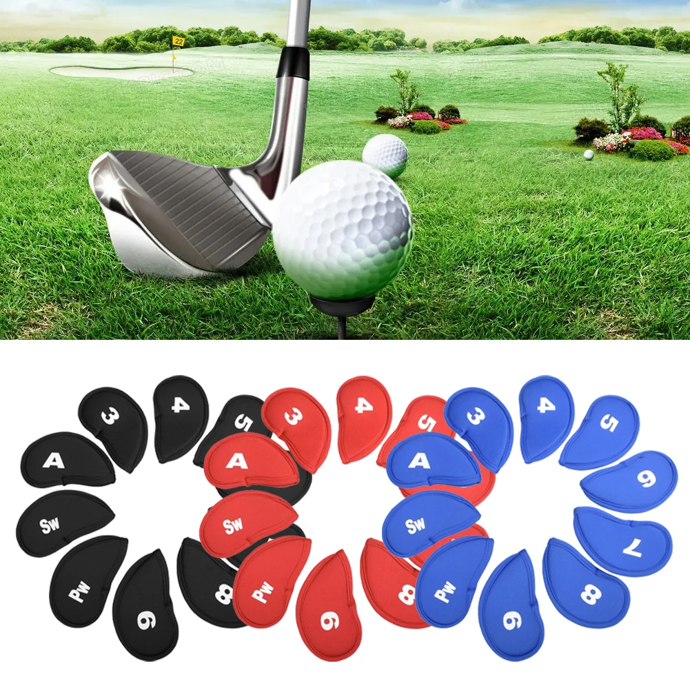 10Pcs Digital Golf Club Head Covers Iron Putter Head Cover Putter Headcover Golf Club Iron Head Covers Protector Golf Accessory
10Pcs Digital Golf Club Head Covers Iron Putter Head Cover Putter Headcover Golf Club Iron Head Covers Protector Golf Accessory