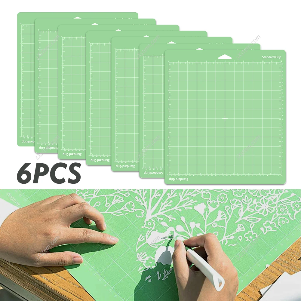 6pcs Engraving Machine Base Plate Standard Grip Cutting Mat Cricut Maker 3/Maker/Explore 3/Air 2/Air Adhesive Sticky
6pcs Engraving Machine Base Plate Standard Grip Cutting Mat Cricut Maker 3/Maker/Explore 3/Air 2/Air Adhesive Sticky