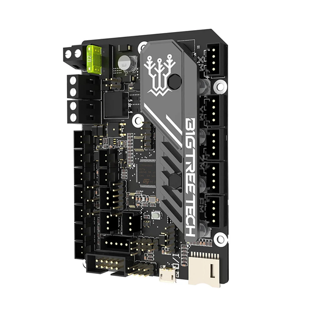 Плата управления BIGTREETECH SKR MINI E3 V3.0 3D объединяет TMC2209 для процессора Ender 3/Pro 32 бит ARM Cortex-M0 + STM32G0B1RET6
Плата управления BIGTREETECH SKR MINI E3 V3.0 3D объединяет TMC2209 для процессора Ender 3/Pro 32 бит ARM Cortex-M0 + STM32G0B1RET6