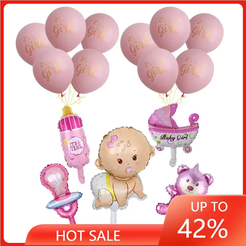 15Pcs/set It is A Boy Girl Foil Latex Balloons Kid Baby Shower Favor Air Globe Toys Birthday Party Decoration Supplies
15Pcs/set It is A Boy Girl Foil Latex Balloons Kid Baby Shower Favor Air Globe Toys Birthday Party Decoration Supplies