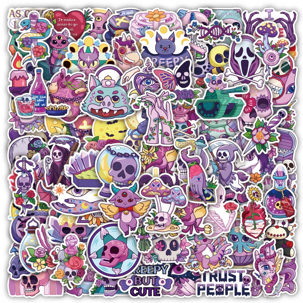 10/30/50/100PCS Cute Gothic Artistic Horror Halloween Stickers Cartoon Decal Laptop Phone Luggage Funny Cool Sticker for Kid Toy
10/30/50/100PCS Cute Gothic Artistic Horror Halloween Stickers Cartoon Decal Laptop Phone Luggage Funny Cool Sticker for Kid Toy