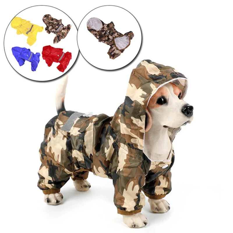 Dog Rain Coat Clothes Puppy Casual Cat Raincoat Waterproof Jacket Outdoor Rainwear Hood Apparel Jumpsuit Pet Supplies
Dog Rain Coat Clothes Puppy Casual Cat Raincoat Waterproof Jacket Outdoor Rainwear Hood Apparel Jumpsuit Pet Supplies