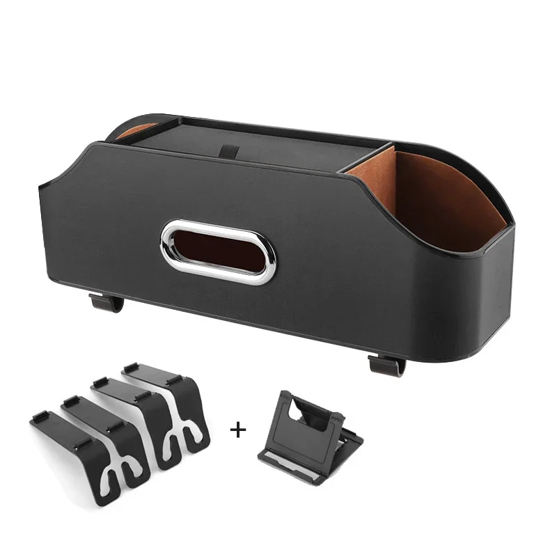 Автомобильный многофункциональный кожаный ящик для хранения салфеток под сиденьем, бумажный мешок на заднем сиденье, держатель для стакана с водой, подвесной крючок-органайзер
Автомобильный многофункциональный кожаный ящик для хранения салфеток под сиденьем, бумажный мешок на заднем сиденье, держатель для стакана с водой, подвесной крючок-органайзер