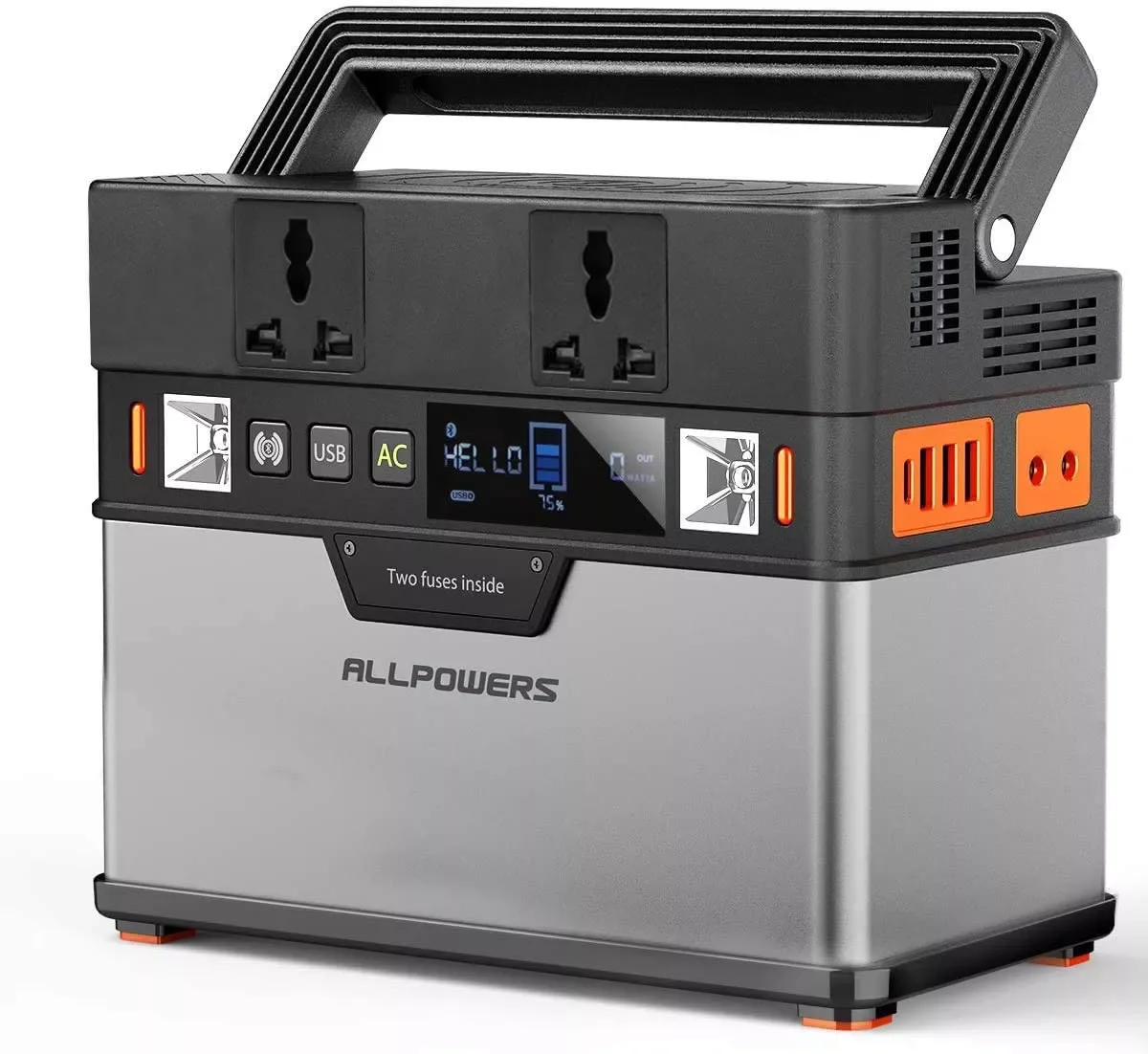 ALLPOWERS Portable Generator 288Wh / 78000mAh PowerStation Emergency Power Supply with DC / AC Inverter, Wireless Output Camping
ALLPOWERS Portable Generator 288Wh / 78000mAh PowerStation Emergency Power Supply with DC / AC Inverter, Wireless Output Camping