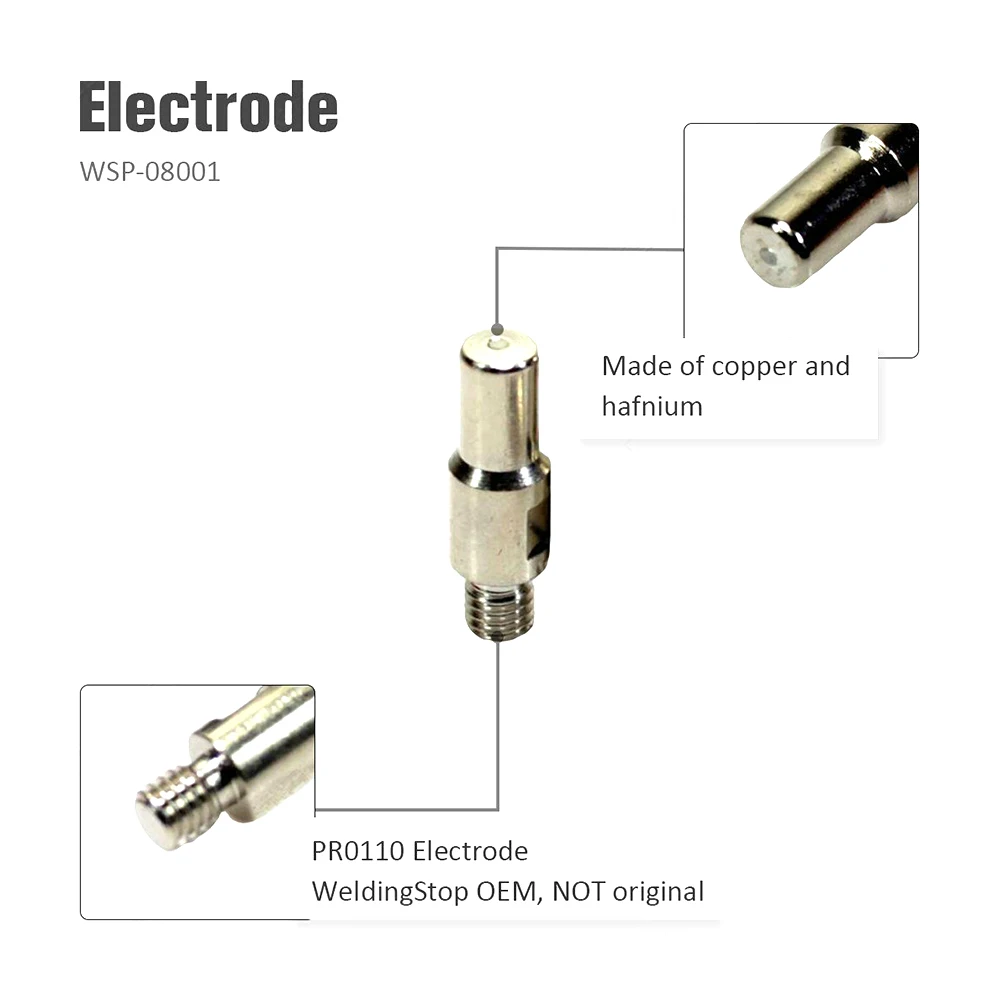 200pcs S25 S45 Plamsa Cutter Torch Electrodes PR0110 + Nozzle Tips PD0116-08 Plasma Cutting Machine Torch Consumables Kit Welder
200pcs S25 S45 Plamsa Cutter Torch Electrodes PR0110 + Nozzle Tips PD0116-08 Plasma Cutting Machine Torch Consumables Kit Welder