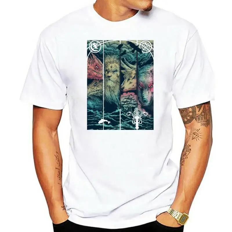 Game of Animals Thrones Wolf Tshirts Autumn Winter Camisa Tops Shirt The Winter Is Cominmg Hot Sale New Printed Tee Shirt Male
Game of Animals Thrones Wolf Tshirts Autumn Winter Camisa Tops Shirt The Winter Is Cominmg Hot Sale New Printed Tee Shirt Male