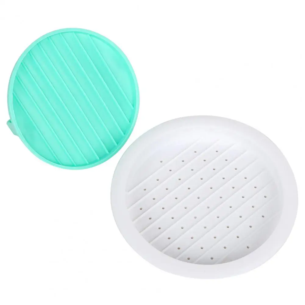 Non-stick 1 Set Convenient Meatloaf Hamburger Press Simple Operation Meat Press with Leakage Hole for Restaurant
Non-stick 1 Set Convenient Meatloaf Hamburger Press Simple Operation Meat Press with Leakage Hole for Restaurant