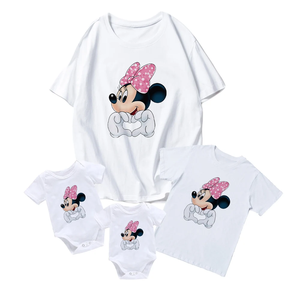 T Shirts Disney Minnie Mouse Sweet Print Love Kids Short Sleeve Baby Girl Boy Baby Romper Family Matching Clothes Adult Unisex
T Shirts Disney Minnie Mouse Sweet Print Love Kids Short Sleeve Baby Girl Boy Baby Romper Family Matching Clothes Adult Unisex