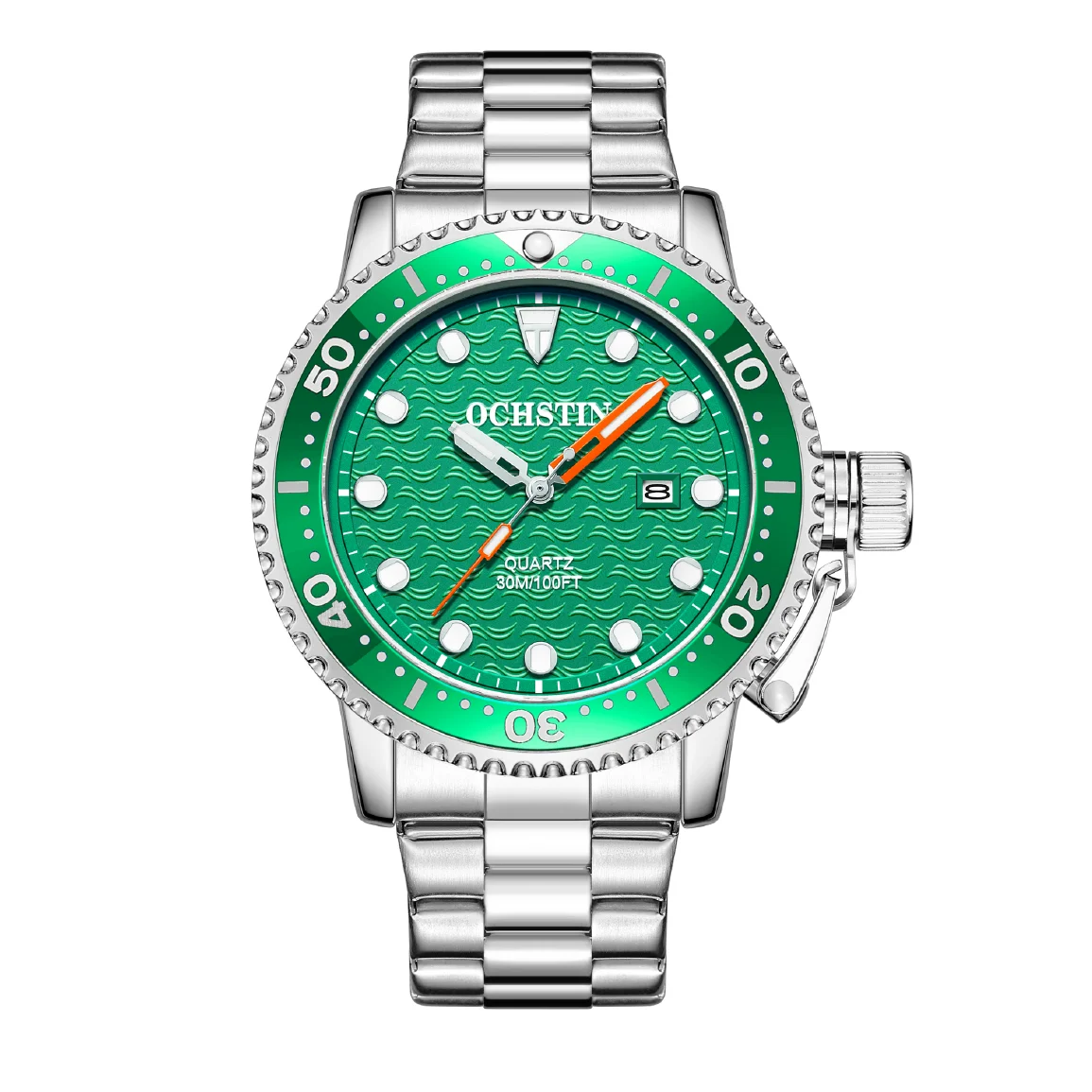 OCHSTIN 2021 Sport Wristwatch For Man Top Brand Stainless Steel Waterproof Clocks Men Green Watch Military Quartz WristWatch
OCHSTIN 2021 Sport Wristwatch For Man Top Brand Stainless Steel Waterproof Clocks Men Green Watch Military Quartz WristWatch