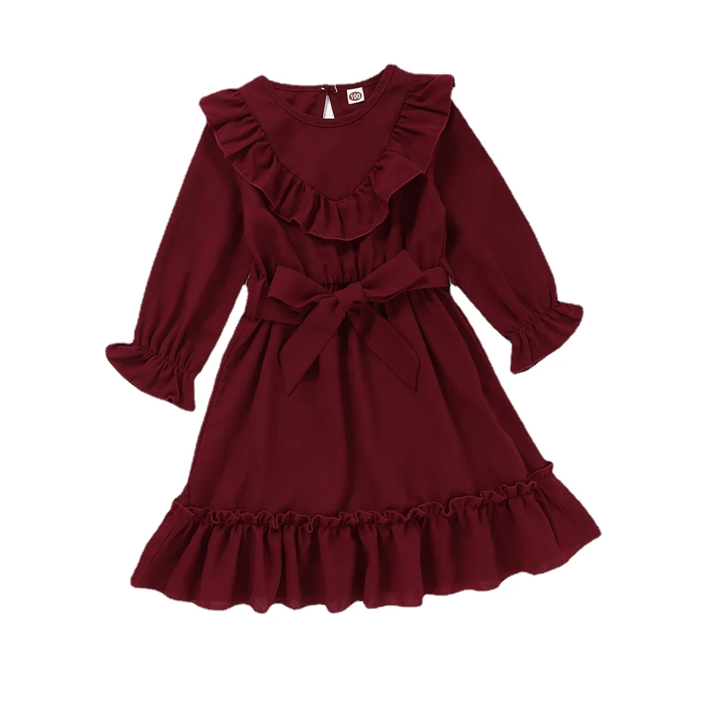 1-6 Years Kid Girl Princess Dress Clothing Solid Color Autumn Princess Wedding Dresses For Children Fashion Costume
1-6 Years Kid Girl Princess Dress Clothing Solid Color Autumn Princess Wedding Dresses For Children Fashion Costume