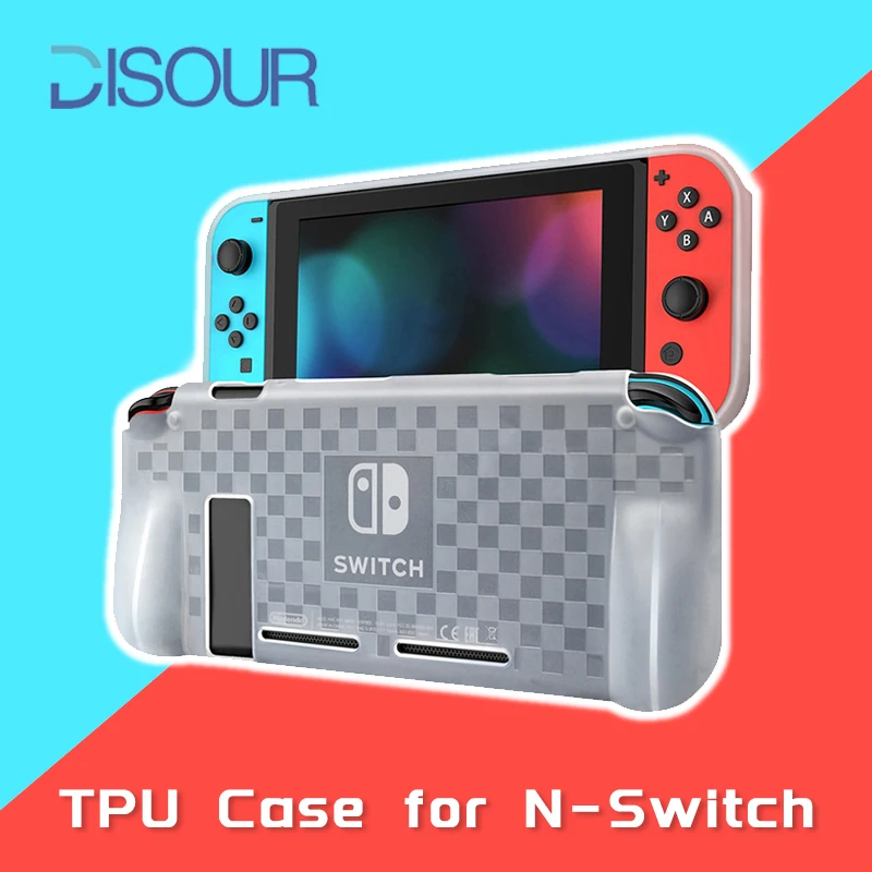Защитный чехол DISOUR для Nintendo Switch, чехол из ТПУ для N-Switch, противоударный и противоскользящий чехол, аксессуары для переключателей
Защитный чехол DISOUR для Nintendo Switch, чехол из ТПУ для N-Switch, противоударный и противоскользящий чехол, аксессуары для переключателей