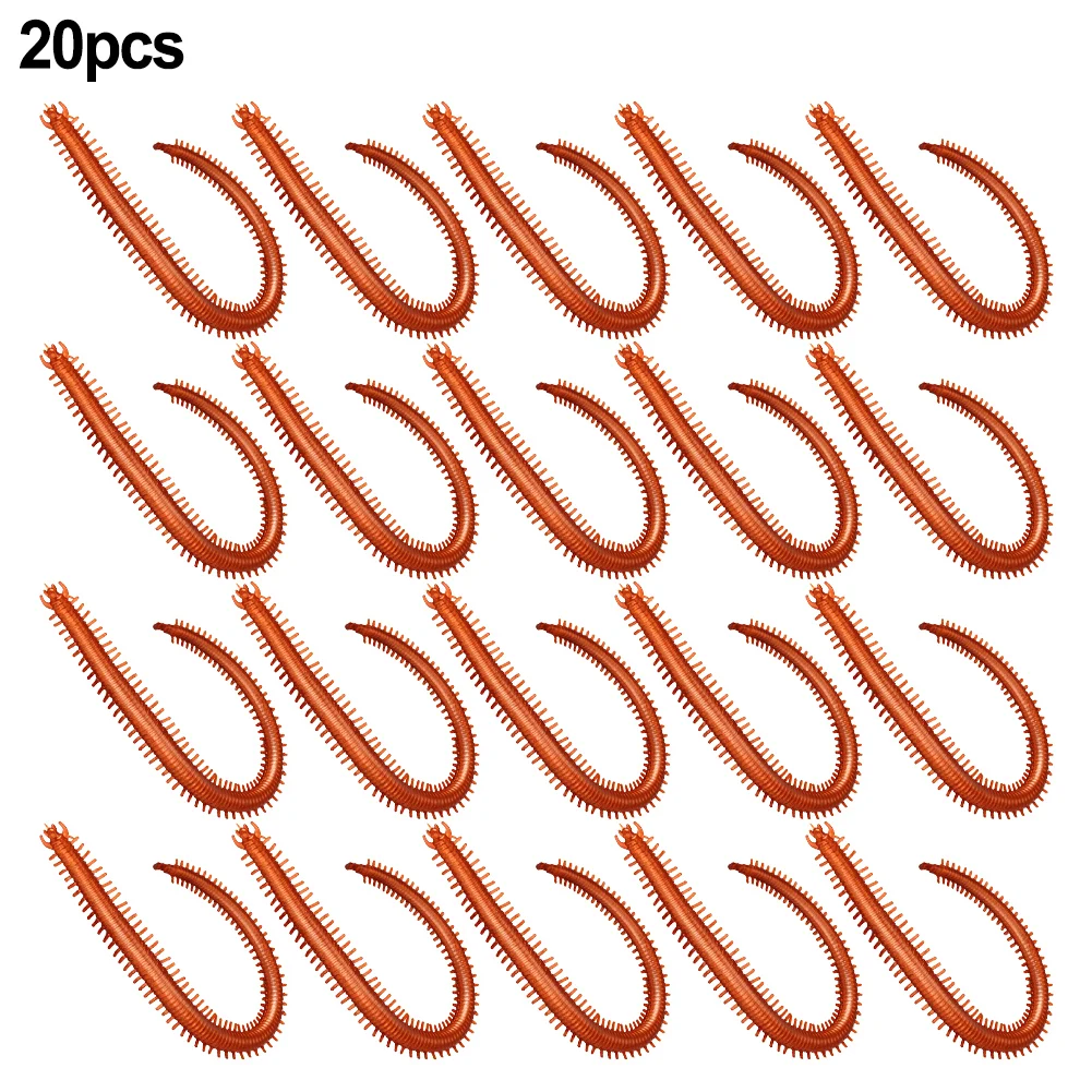 High Quality Bait Lure Centipede 1.8g 14cm 20Pcs Fishing Soft Lures For Aggressive Target Fish Sea Worms Earthworm
High Quality Bait Lure Centipede 1.8g 14cm 20Pcs Fishing Soft Lures For Aggressive Target Fish Sea Worms Earthworm