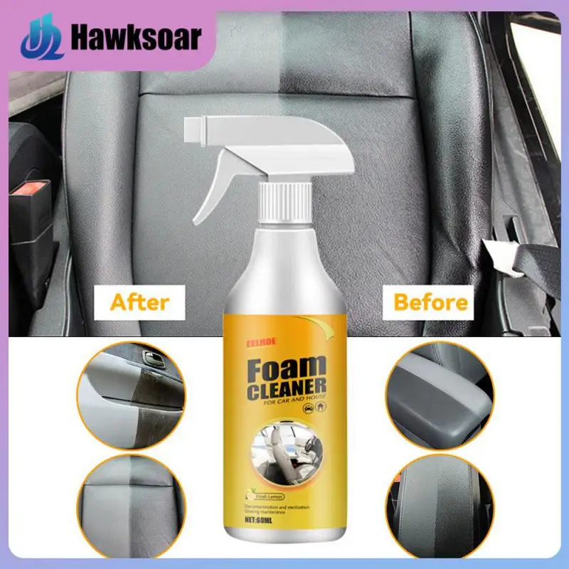 Uv Protection Leather Seat Foam Cleaner Universal Car Interior Detergent Effective Multinational Anti-fading Portable Practical
Uv Protection Leather Seat Foam Cleaner Universal Car Interior Detergent Effective Multinational Anti-fading Portable Practical