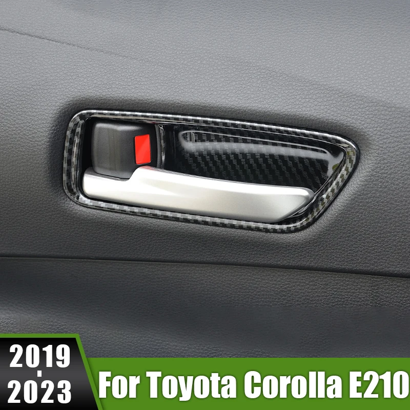 For Toyota Corolla E210 2019 2020 2021 2022 2023 Hybrid ABS Car Inner Door Handle Bowl Trim Sticker Decoration Cover Accessories
For Toyota Corolla E210 2019 2020 2021 2022 2023 Hybrid ABS Car Inner Door Handle Bowl Trim Sticker Decoration Cover Accessories