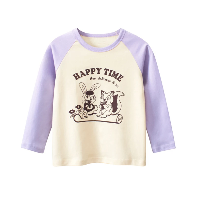 T Shirt Kid Clothes Girl Rabbit Long Sleeve Tees Spring Autumn Cotton Soft Tops For Toddlers Baby
T Shirt Kid Clothes Girl Rabbit Long Sleeve Tees Spring Autumn Cotton Soft Tops For Toddlers Baby