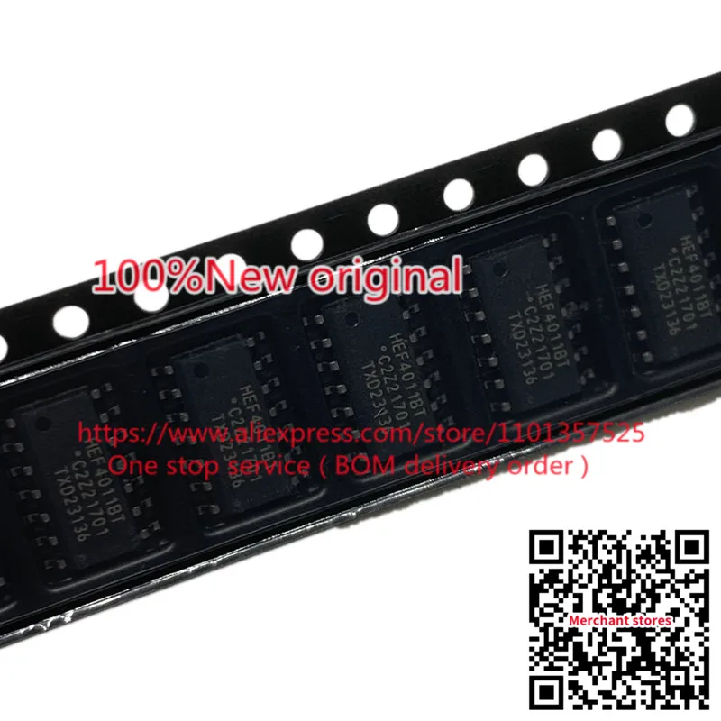 HEF4011BT ( 50 шт.) SOP14-совершенно новый оригинальный чип, точечная поставка 
HEF4011BT ( 50 шт.) SOP14-совершенно новый оригинальный чип, точечная поставка