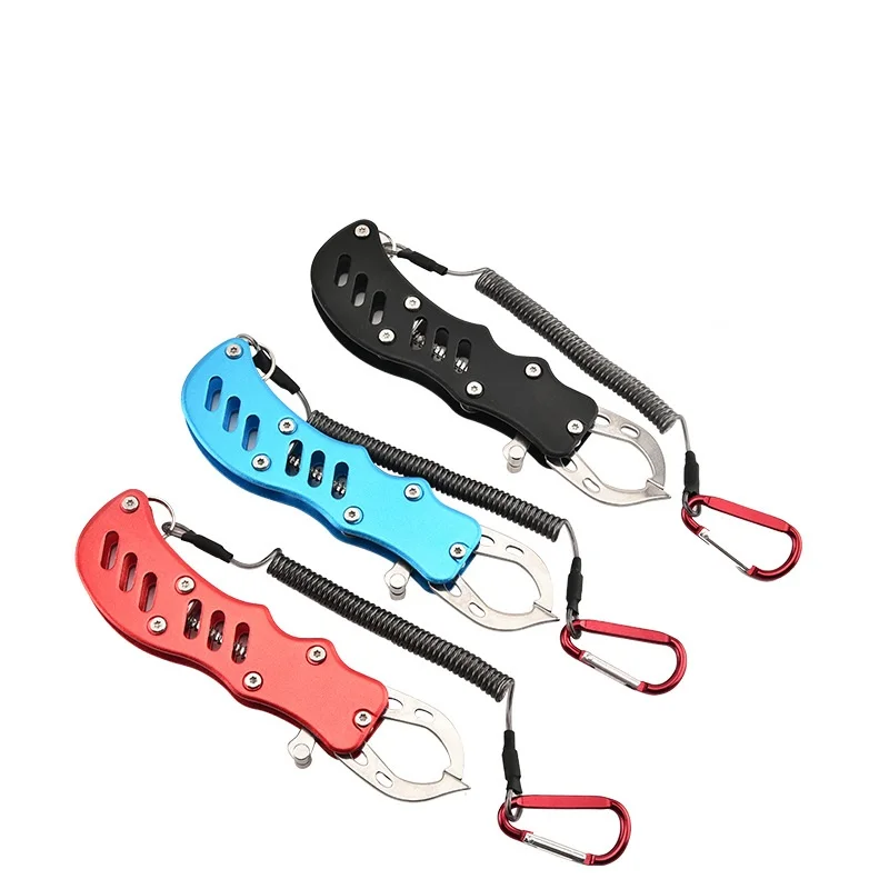 Portable Stainless Steel Fishing Gripper Controller Lock Fish Lip Grabber Tool Clamp Fishing Tackle Gear Accessory Fishing Grip
Portable Stainless Steel Fishing Gripper Controller Lock Fish Lip Grabber Tool Clamp Fishing Tackle Gear Accessory Fishing Grip