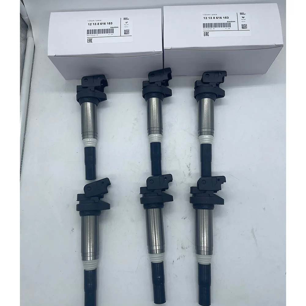 1 ~ 6 шт. 12138616153 12137594596 Катушка зажигания для BMW E60 E61 F10 F18 F11 E39 F07 520I 523I 525I оригинальная коробка системы зажигания
1 ~ 6 шт. 12138616153 12137594596 Катушка зажигания для BMW E60 E61 F10 F18 F11 E39 F07 520I 523I 525I оригинальная коробка системы зажигания