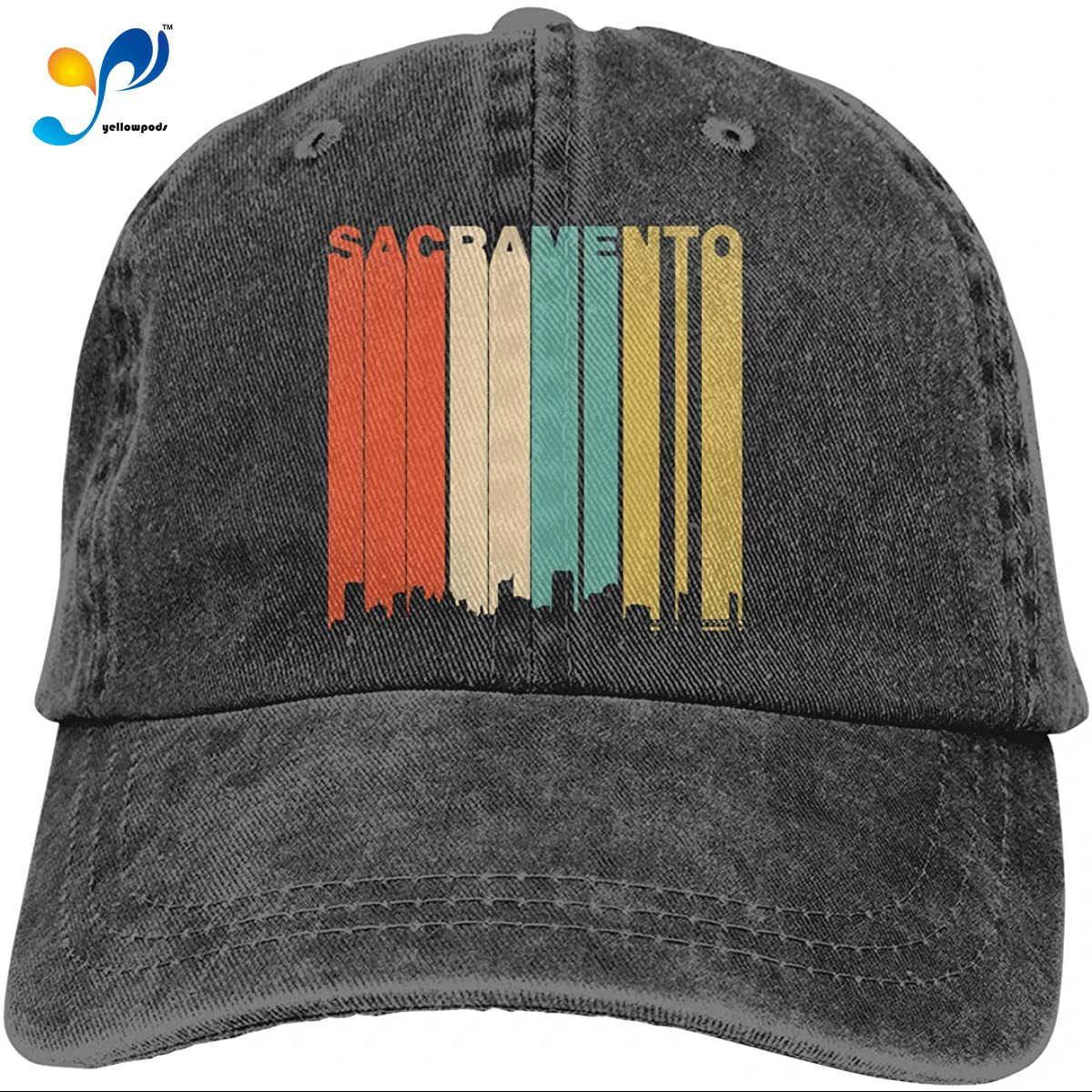 Retro Sacramento California Downtown Skyline Washed Twill Baseball Cap Adjustable Hats Funny Humor Irony Graphics Of Adult Gift
Retro Sacramento California Downtown Skyline Washed Twill Baseball Cap Adjustable Hats Funny Humor Irony Graphics Of Adult Gift
