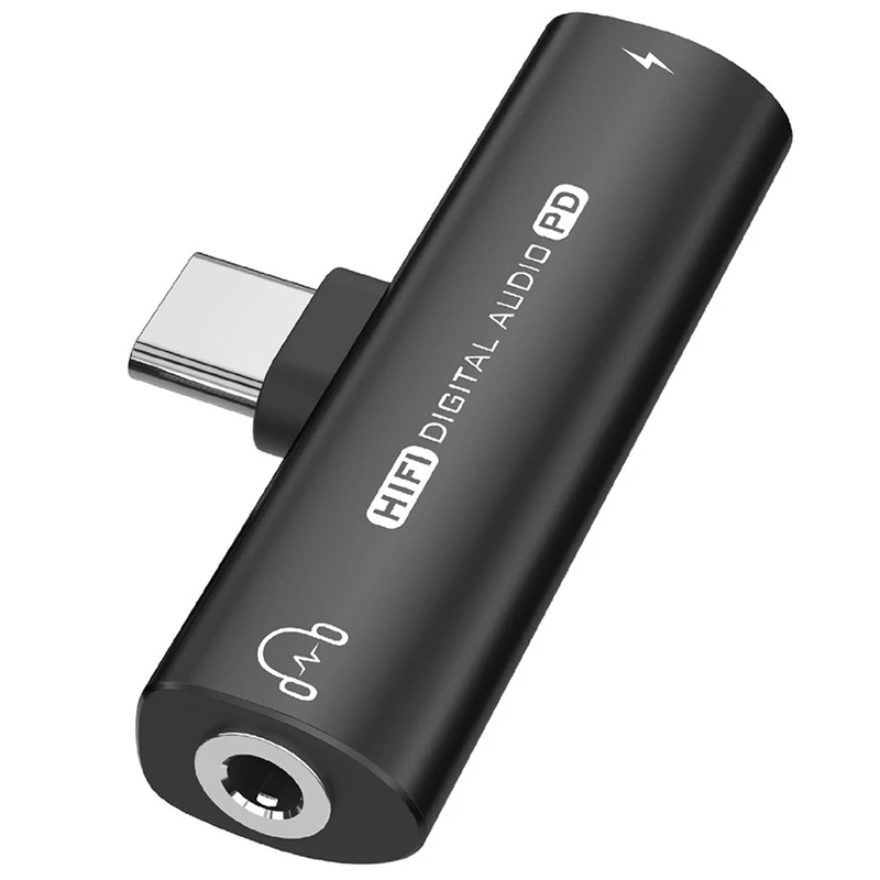 2In1 USB Type-C To USB C/3.5Mm Earphone Adapter Headphone DAC Audio Converter 32Bit/384Khz Digital Decoder PD27W
2In1 USB Type-C To USB C/3.5Mm Earphone Adapter Headphone DAC Audio Converter 32Bit/384Khz Digital Decoder PD27W
