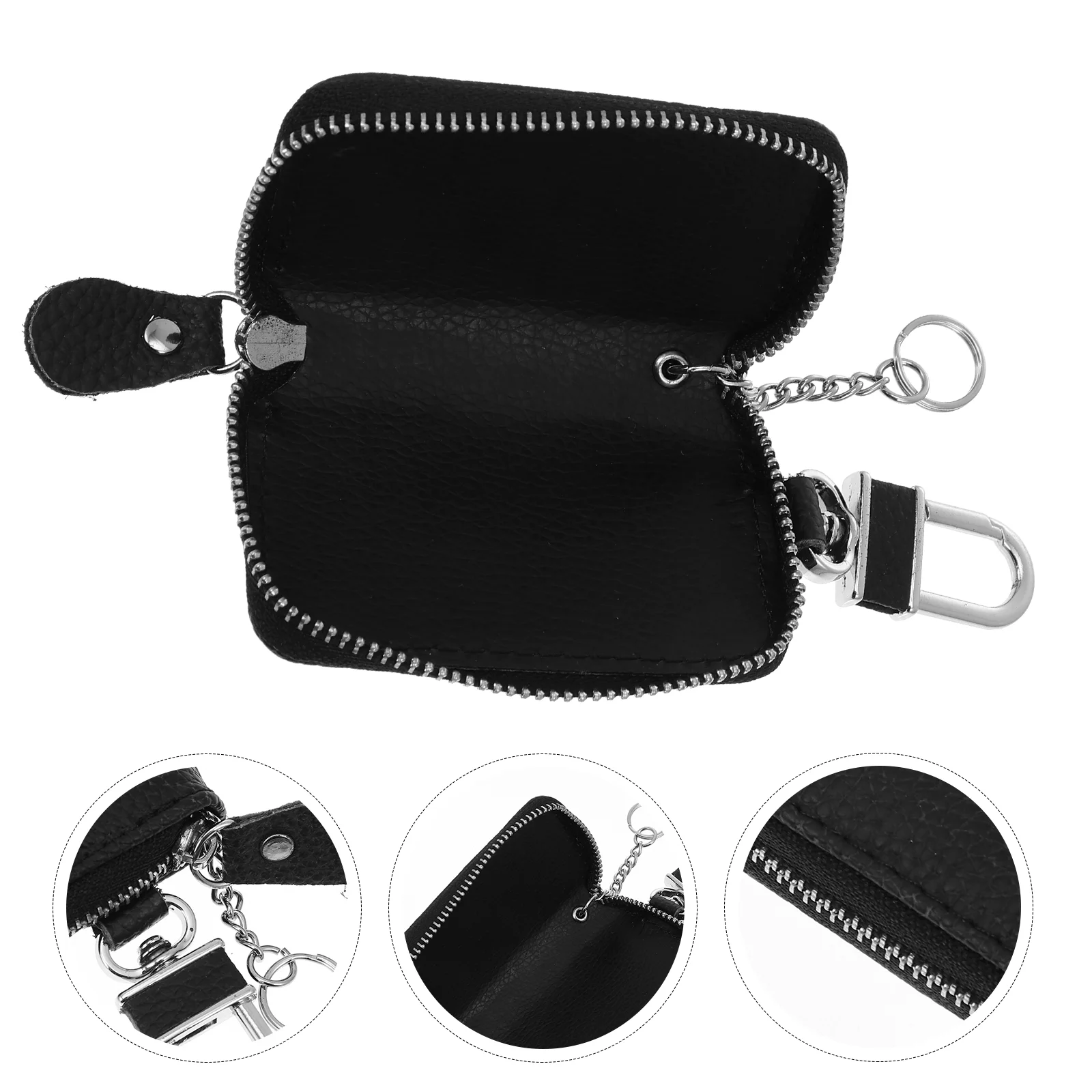 Key Holder Bag Carkeychain Zipper Pouch Case Auto Wallet Small Anti Coverluxury Ring Pocket Hacking Blocker Hook Metalkeyring
Key Holder Bag Carkeychain Zipper Pouch Case Auto Wallet Small Anti Coverluxury Ring Pocket Hacking Blocker Hook Metalkeyring
