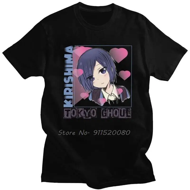 Tokyo Ghoul Touka Kirishima T Shirt for Men Cotton Printed T-shirt Streetwear Tshirt Short Sleeve Japanese Anime Manga Tees Tops
Tokyo Ghoul Touka Kirishima T Shirt for Men Cotton Printed T-shirt Streetwear Tshirt Short Sleeve Japanese Anime Manga Tees Tops