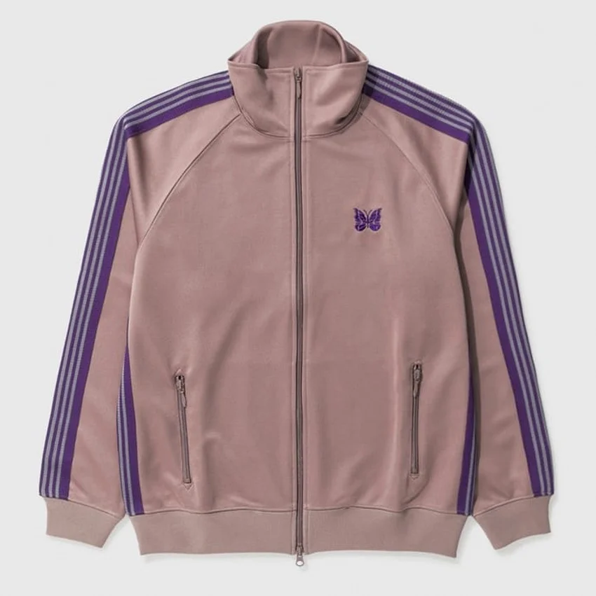 Blue Stripe Needles Jacket Men Women Top Quality Zipper Coats Butterfly Embroidery AWGE Long Sleeve Outerwear
Blue Stripe Needles Jacket Men Women Top Quality Zipper Coats Butterfly Embroidery AWGE Long Sleeve Outerwear