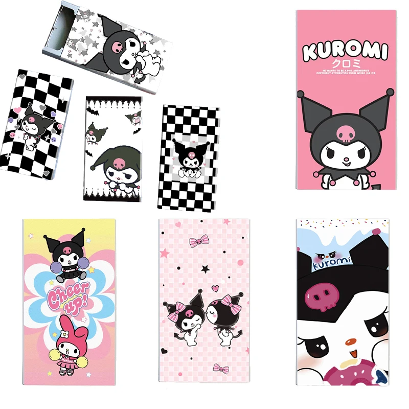 106MM Sanrios Kawaii Cute Kuromi Slider Thin Thick Cigarette Case Tibetan Smoke Artifact Set Portable Cigarette Case
106MM Sanrios Kawaii Cute Kuromi Slider Thin Thick Cigarette Case Tibetan Smoke Artifact Set Portable Cigarette Case