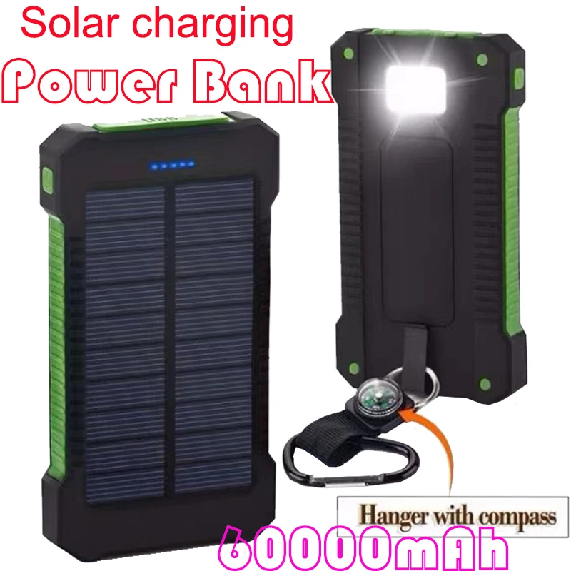 Three Defense Solar Mobile Power Supply Outdoor Charging Bank Large Capacity Solar Phone Charging 60000mah
Three Defense Solar Mobile Power Supply Outdoor Charging Bank Large Capacity Solar Phone Charging 60000mah