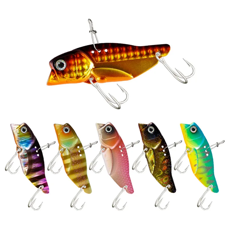 1 Pcs Luya Bait Vib Metal Bait Copper Fish 14g/58mm Fake Bait Sea Fishing Hard Bait Manufacturer Makou Qiaokou 9028
1 Pcs Luya Bait Vib Metal Bait Copper Fish 14g/58mm Fake Bait Sea Fishing Hard Bait Manufacturer Makou Qiaokou 9028