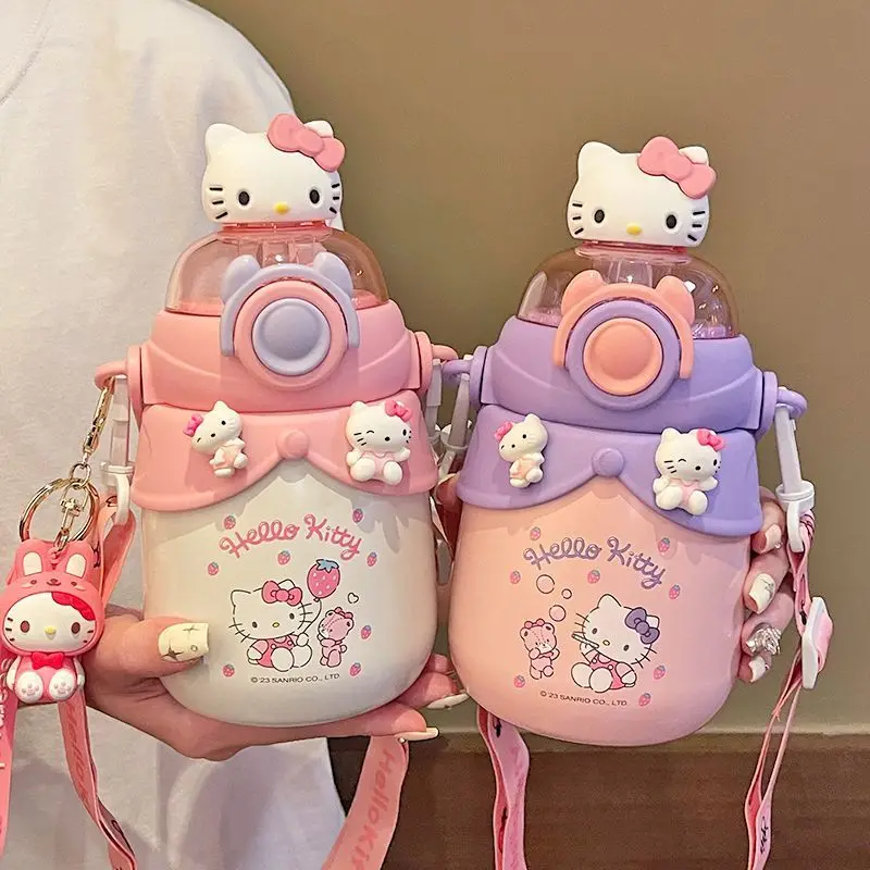 Anime Sanrio Hello Kitty Cinnamoroll Thermos Cup Water Bottle New Kawaii 600ml Stainless Steel Thermal Insulated Pot Belly Cups
Anime Sanrio Hello Kitty Cinnamoroll Thermos Cup Water Bottle New Kawaii 600ml Stainless Steel Thermal Insulated Pot Belly Cups