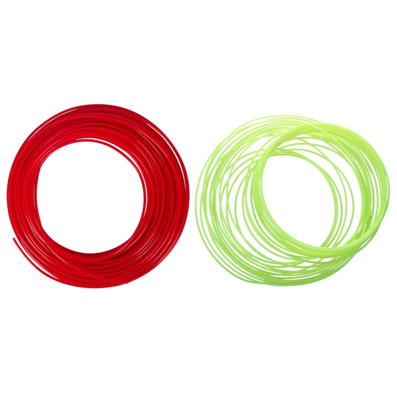 2Pcs 3D Printer Pen Filament 1.75Mm PLA 10M, RED PLA & Glow In Dark Yellow PLA 
2Pcs 3D Printer Pen Filament 1.75Mm PLA 10M, RED PLA & Glow In Dark Yellow PLA
