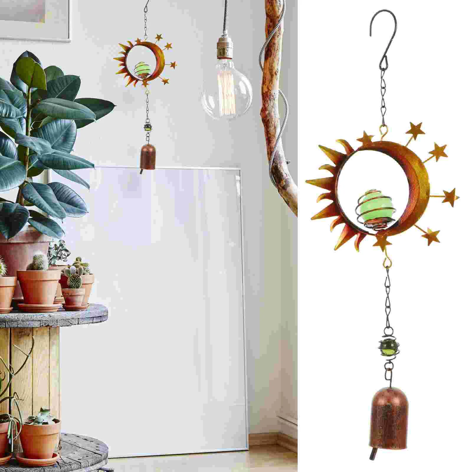 Wind Chimes Chime Bell Moon Windchime Outside Decorative Metal Japanese Musical Hanging Patio Iron Ornament Outdoor Fortune Wall
Wind Chimes Chime Bell Moon Windchime Outside Decorative Metal Japanese Musical Hanging Patio Iron Ornament Outdoor Fortune Wall
