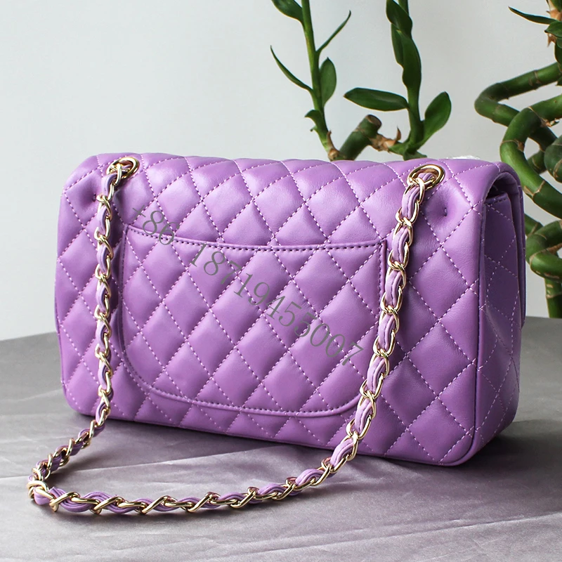 Hot Sale New Ladies High Quality Leather Simple Rhombus Chain One Shoulder Crossbody Handbag 25cm
Hot Sale New Ladies High Quality Leather Simple Rhombus Chain One Shoulder Crossbody Handbag 25cm