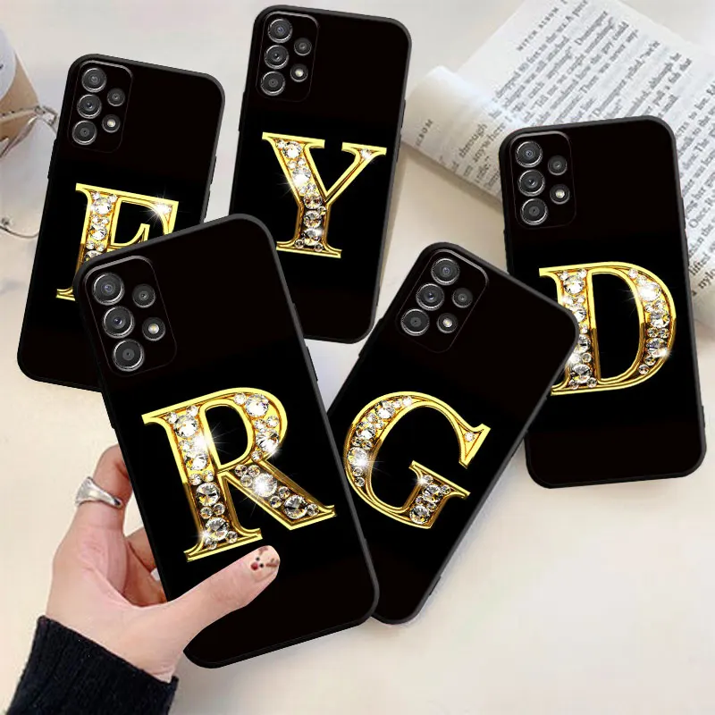 Gold Letter Phone Case For Samsung Galaxy A53 A52 A70 A71 5G A73 NOTE 8 9 10 A22 LITE PLUS 20 ULTRA M52 M31 Cover Coque
Gold Letter Phone Case For Samsung Galaxy A53 A52 A70 A71 5G A73 NOTE 8 9 10 A22 LITE PLUS 20 ULTRA M52 M31 Cover Coque