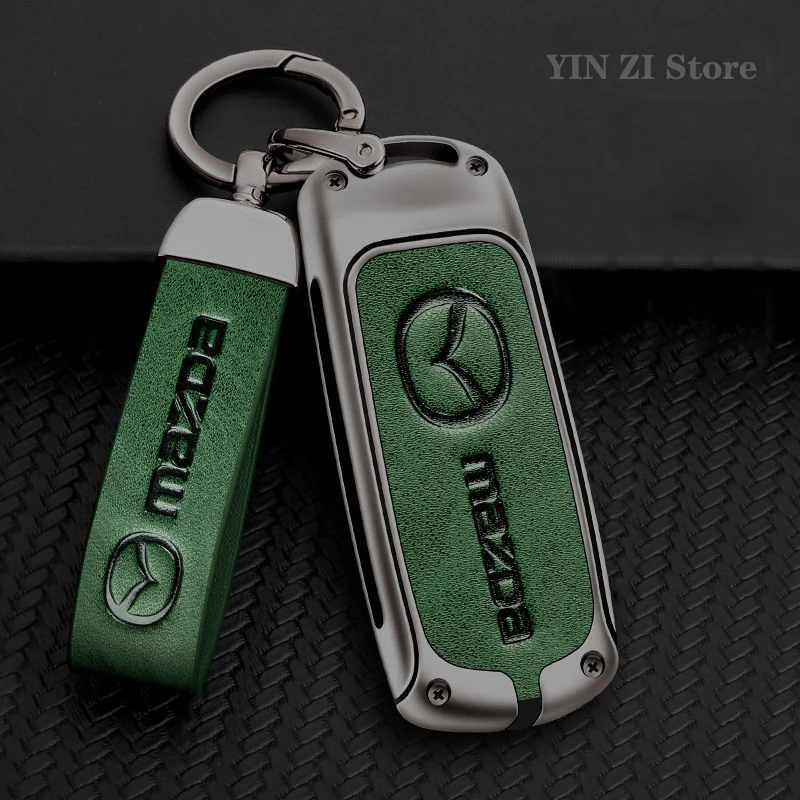 2/3 Button Zinc alloy Leather Car Key Protection Cover For Mazda 2 3 6 Atenza Axela Demio CX-5 CX5 CX-3 CX4 CX7 CX-8 CX-9 CX-30
2/3 Button Zinc alloy Leather Car Key Protection Cover For Mazda 2 3 6 Atenza Axela Demio CX-5 CX5 CX-3 CX4 CX7 CX-8 CX-9 CX-30