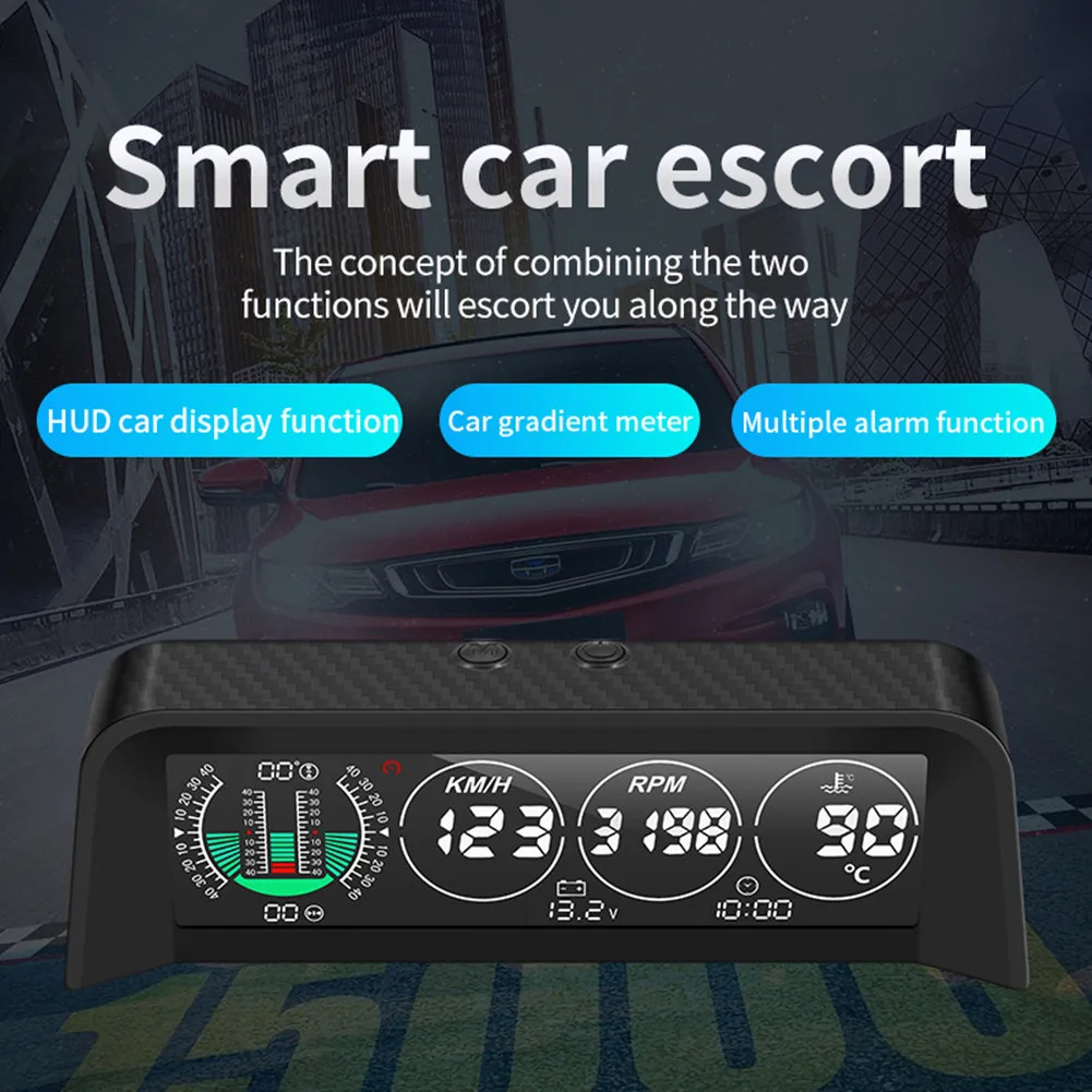 Новинка 2022, Автомобильный GPS HUD-Инклинометр X88, интеллектуальный инклинометр, отображение скорости по бездорожью, компас с наклонным углом н...
Новинка 2022, Автомобильный GPS HUD-Инклинометр X88, интеллектуальный инклинометр, отображение скорости по бездорожью, компас с наклонным углом н...