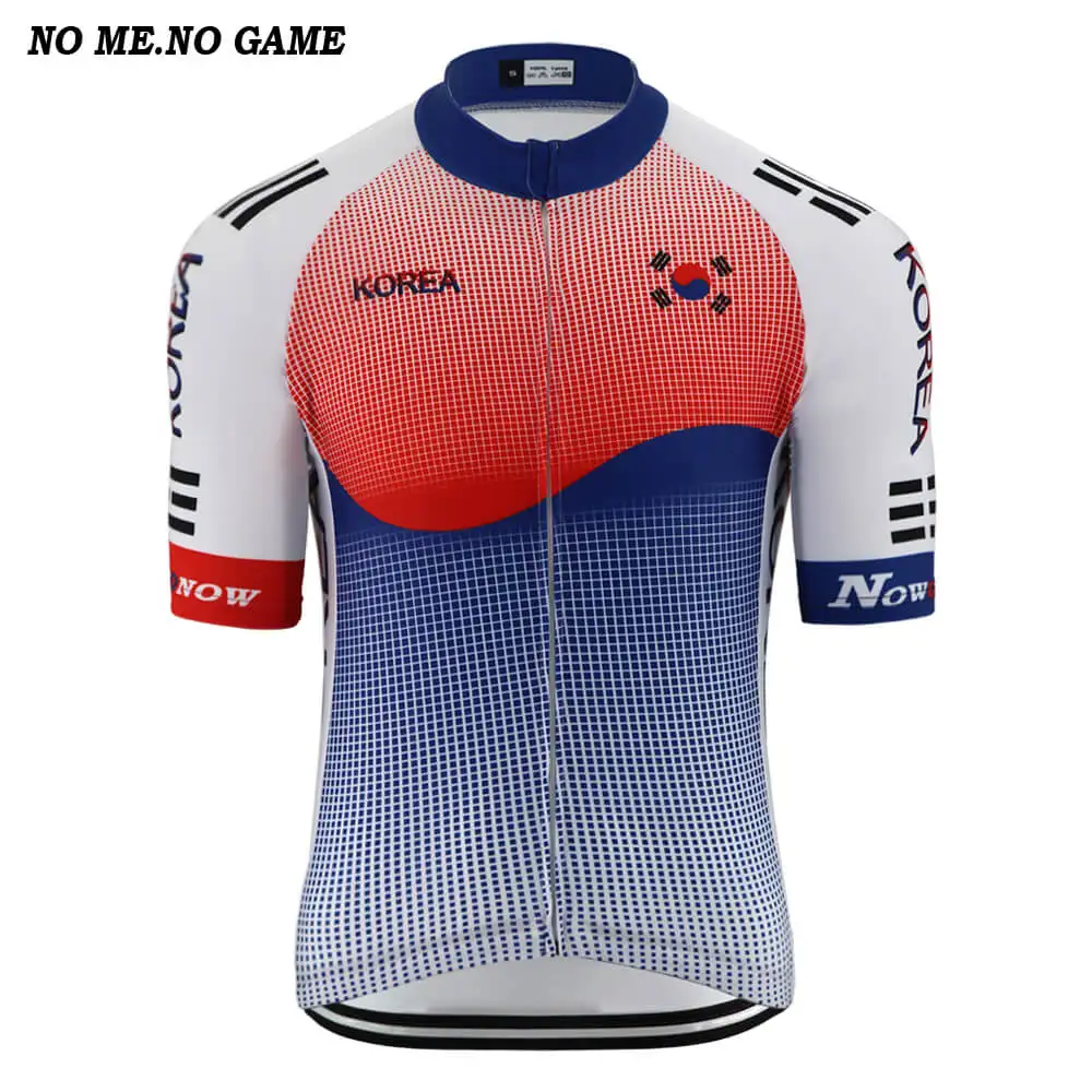 

Новинка лета 2020, профессиональный флаг национальной команды Кореи, Велоспорт, Джерси, Мужская одежда для дорожного велосипеда, гоночная оде...