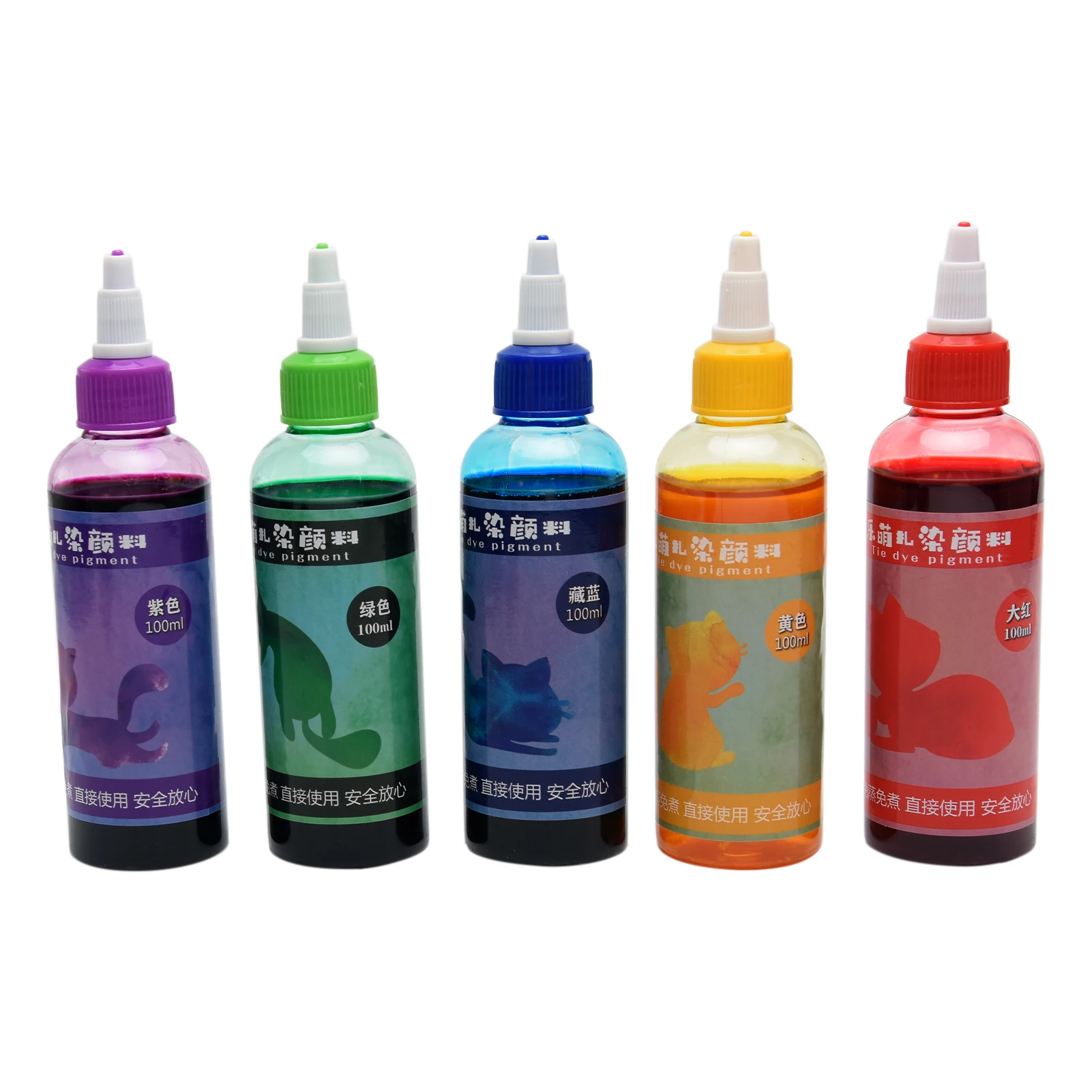 Pigment Fabric Jacquard Craft Textile Paints Colorful Decorating DIY Clothing Accessories Art Non Toxic Tie Dye Kit Permanent
Pigment Fabric Jacquard Craft Textile Paints Colorful Decorating DIY Clothing Accessories Art Non Toxic Tie Dye Kit Permanent